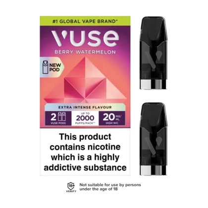 Berry Watermelon Vuse Pro Pods - 20mg - Vape Product (1FC320)