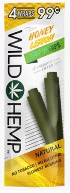 Wild Hemp Honey lemon Hemp Wraps
