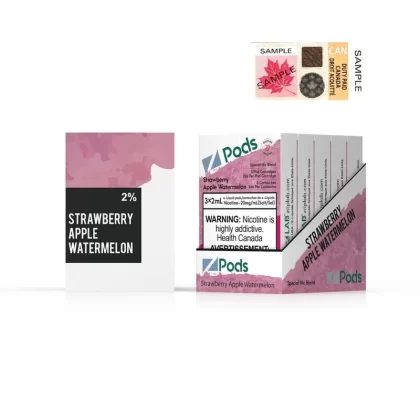 ZPODS – STRAWBERRY APPLE WATERMELON