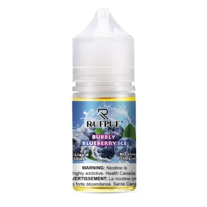 Rufpuf (Canadian Series)-Bubbly Blueberry Ice 30ml (20/35/50mg) - Vape Product, Vape Product