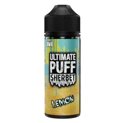 Ultimate Puff Sherbet Lemon 100ml Shortfill E-Liquid - Ecigpremium