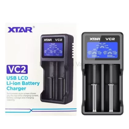 XTAR VC2 Battery Charger - Eliquidsupply (35EF48)