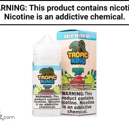 CUCUMBER COOLER BY TROPIC KING 100ML - Vapejuice