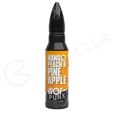 Mango, Peach & Pineapple Shortfill E-Liquid by Punx 50ml