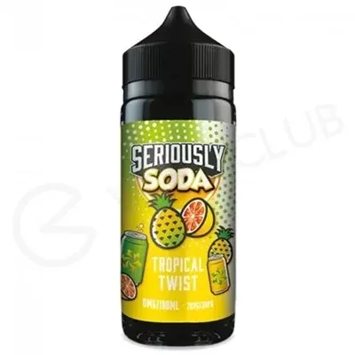 Tropical Twist Shortfill E-Liquid by Seriously Soda 100ml - Ecigpremium