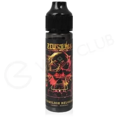 Vermilion Reloaded Shortfill E-Liquid by Zeus Juice 50ml