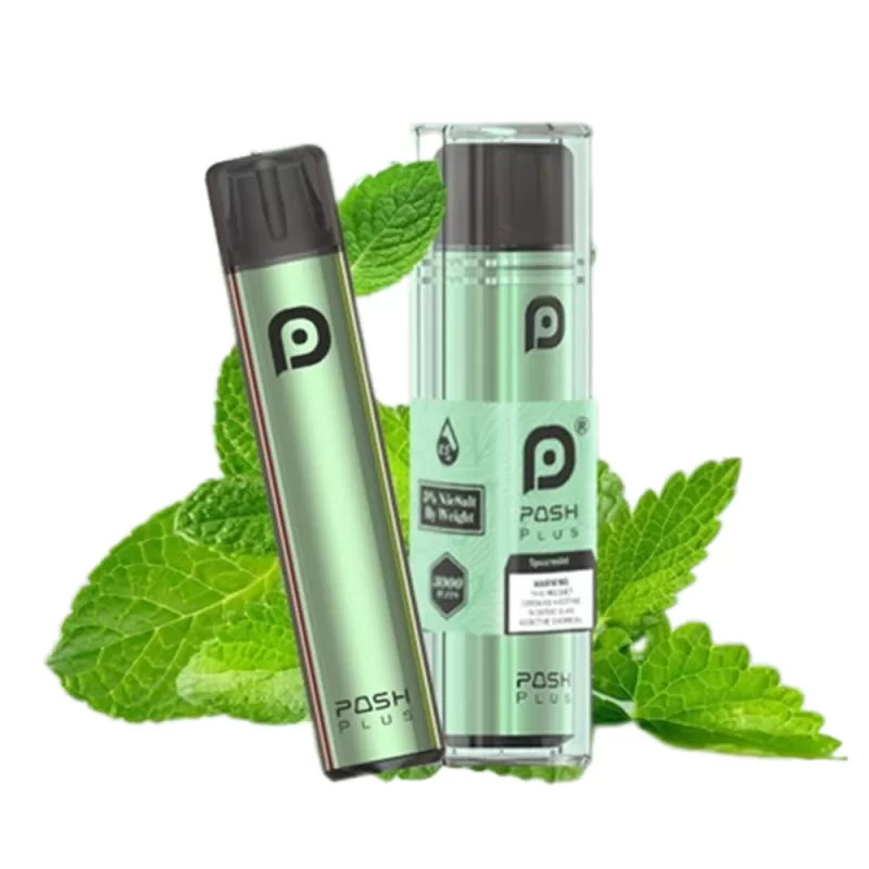 POSH PLUS – Spearmint 3000 Puffs