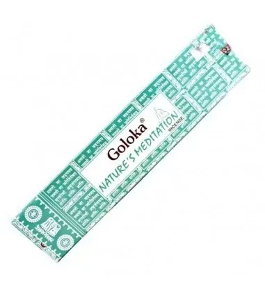 Goloka – Nature’s Meditation 9″ Incense Sticks (15g)