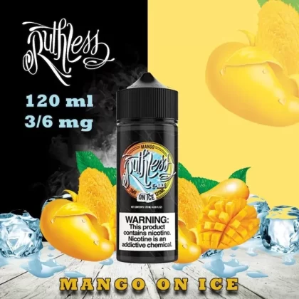 Ruthless Mango ON Ice 120Ml - Vape Store
