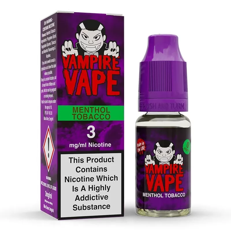 12mg Vampire Vape Freebase E-liquids (50VG/50PG) - Image 2
