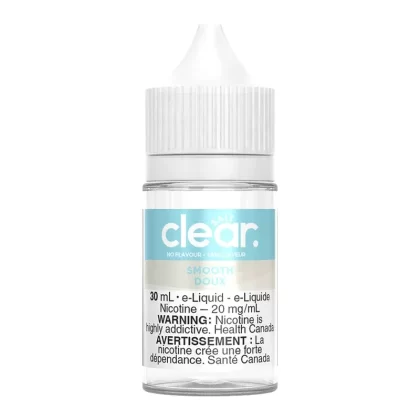 Clear Salt Nic E-liquid – Smooth 30ml - 20mg/mL