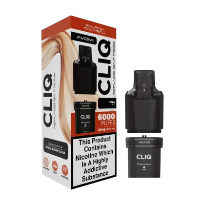 Cola Ice Avomi Cliq 6000 Refill Pack - Ecigwizard