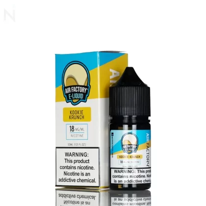 Air Factory Salt Nic - Kookie Krunch - 30ml - 18mg