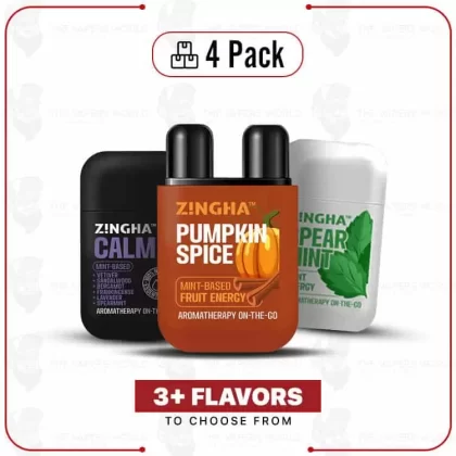 Z!NGHA Double Nasal Inhaler 4pk - Thevapersworld