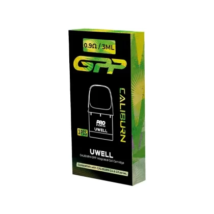 Uwell Caliburn GPP Replacement Pod – 3 Pack - 0.4ohm Pods, 0.6ohm Pods