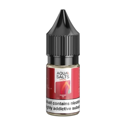 Cherry Ice Nic Salt by Aqua Salts 10ml - Ecigwizard