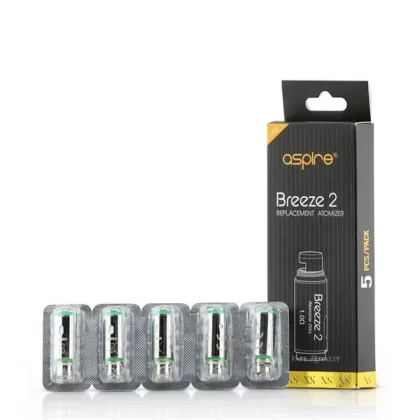 Aspire Breeze 2 Replacement Coils (1.0 Ohm) - Vapebazaar Pk