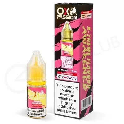 Cherry Peach Lemon Nic Salt E-Liquid by Ox Passion - Ecigpremium