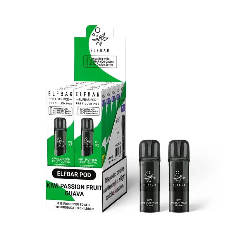 ELF BAR 600 PRE-FILLED PODS 10 X MULTIPACK