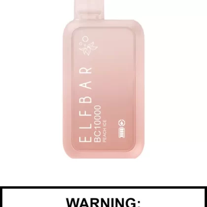 Peach Ice by Elf Bar BC10000 Disposable Vape
