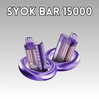 Syok Bar 15000 Puffs - Strawberry Grapple