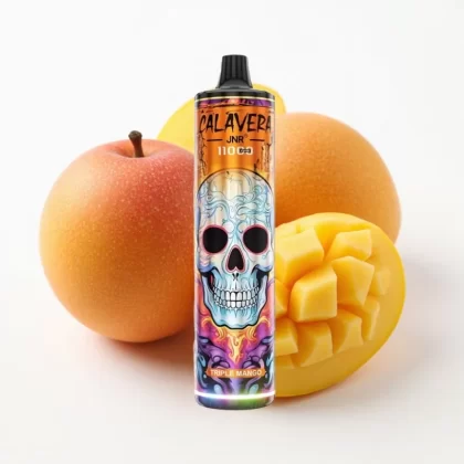 JNR Calavera 11000 Puffs Triple Mango Tipo-C 850mAh 21ml - Fumotvapemexico