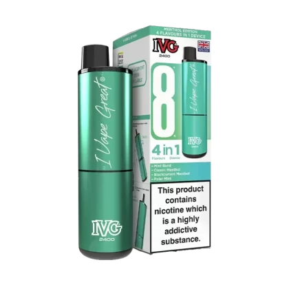 IVG 2400 4-in-1 Menthol Edition Vape Kit