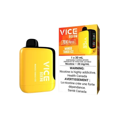 Vice Box 2 Mango Tango Ice 70K Disposable Vape, 30mL