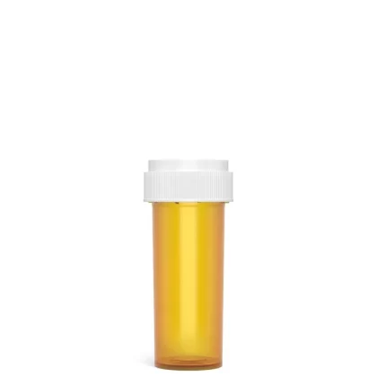 Child Resistant | Amber Reversible Cap Vials | 16dr – 3g – 230 Count - Vape Store