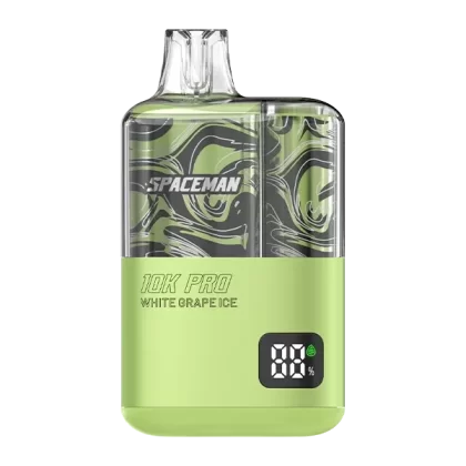 White Grape Ice Spaceman 10K PRO - Customer Group#Consumer~Nicotine#50mg~Size#Single>5 Pack