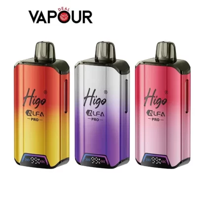 Higo Alfa Pro 25K Prefilled Pod Kit - Blue Razz GB / Blue Razz Cherry