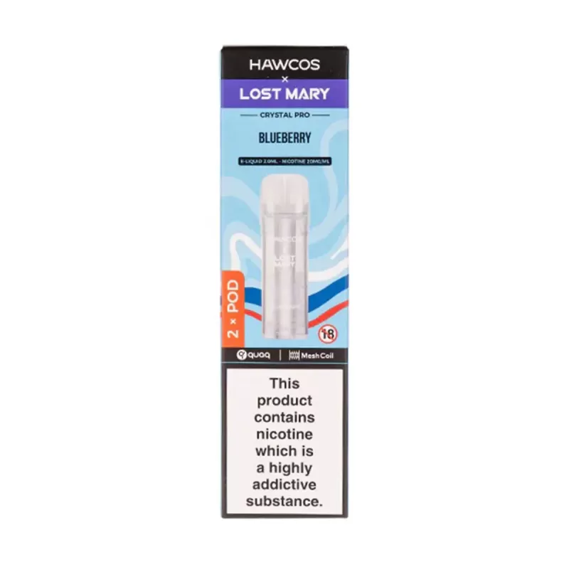 Hawcos x Lost Mary Crystal Pro Prefilled Pods - Double Apple - Image 3