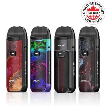 Smok Nord 50W Open Pod Kit [CRC Version] - Black Leather