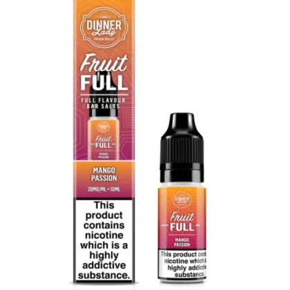 MANGO PASSION BAR SALTS DINNER LADY FRUIT FULL 10ML E-LIQUID - 20mg
