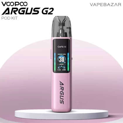 VooPoo Argus G2 Podsystem – Glow Pink - Pod Kit / 1100 mAh / 3 ml / USB-C / Glow Pink