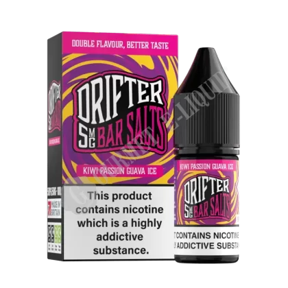 Kiwi Passion Guava Ice by Drifter Bar Salts - Nicotine Strength#10mg>20mg