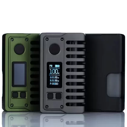 Vaperz Cloud x Orca Vape x GrimmGreen Empire Project Squonk Mod (DISCONTINUED) - Skeleton OD Green