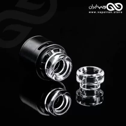 810 Driptip Atomizer - Brands; Black, Resin Black