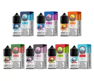 Vanilla Crumble Air Factory Salts 30mL - Nicotine Level#18mg>36mg