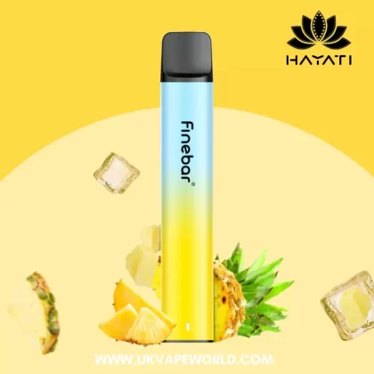 Pineapple Ice Hayati Finebar Prefilled Pod Kit – 5 For £15