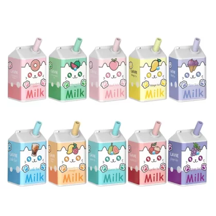 Original Lavie Milk Rechargeable Disposable Vape Pen Device 7000 Puffs 600mah ( )