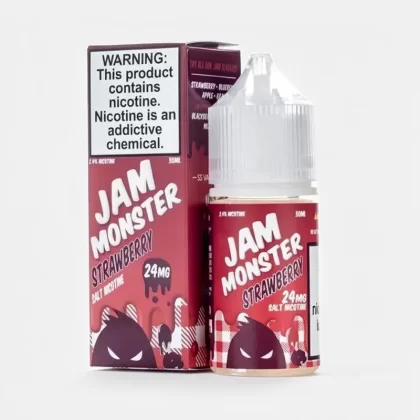 Jam Monster Salts – Strawberry Jam – 30ml Nicotine Salt