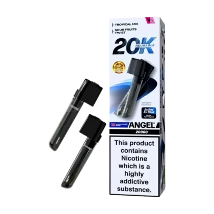 Holiday Edition Vapes Bars Angel 20k Refill Pack - 20mg - Vape Product (BB13B7)