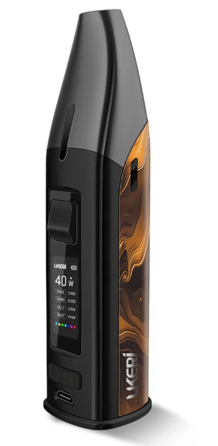 UKERI BRAVE Pod Kit 3.5ml 1500mAh - Carbon Fiber - Image 2