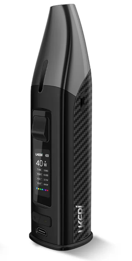 UKERI BRAVE Pod Kit 3.5ml 1500mAh - Carbon Fiber - Image 3