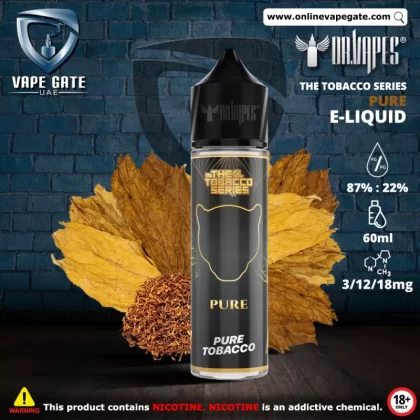 Pure - The Tobacco Series E Liquid by Dr. Vapes - 3 mg / 60 ml