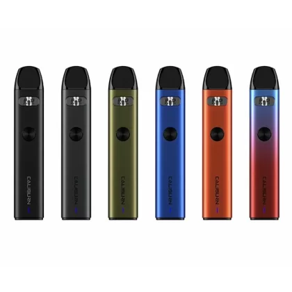 Uwell Caliburn A2 Pod Starter Kit - Aqua Blue, Arctic Silver