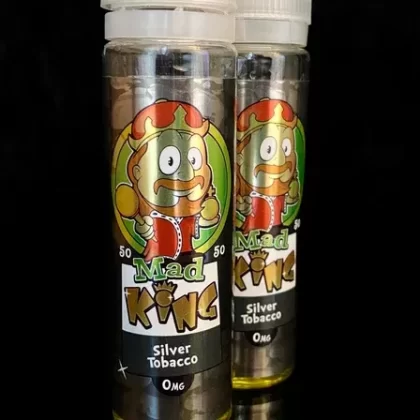 SILVER TOBACCO BY MAD KING- 50ml – 0mg 50/50