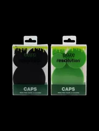 Ooze Resolution Glass Cleaner Caps – 2 Pack