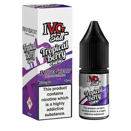 IVG Tropical Berry Chew Nic Salt E-Liquid - 20mg